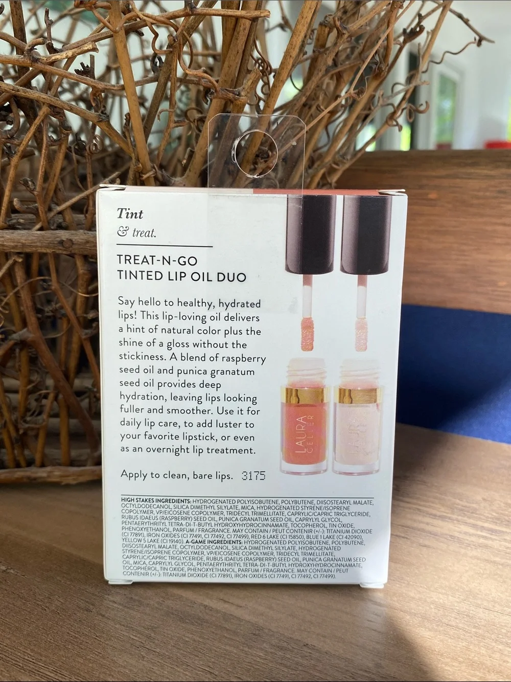 Laura Geller Treat-N-Go Tinted Lip Oil Duo